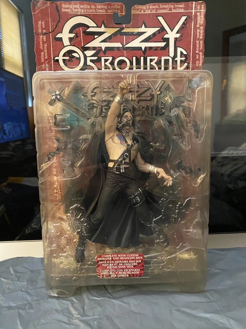 Figurine Ozzy Osbourne McFarlane – 16 Cm – Black Sabbath Headless Bats – Occasion