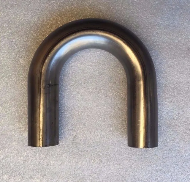 11/2" (38mm)" Inch 180 Degree Mild Steel Mandrel Bend Exhaust Pipe exhaust pipe