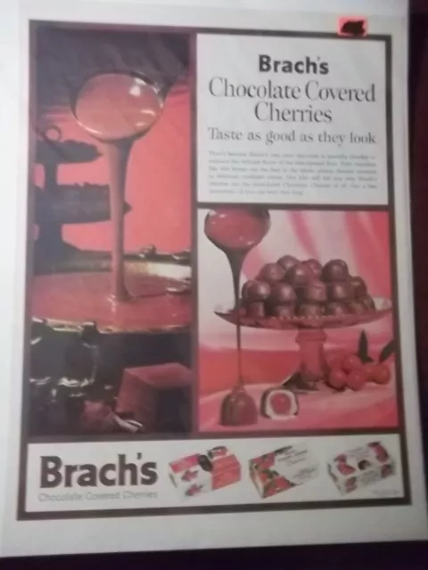 1960 Brach's Candy Vintage Ad How long has it been