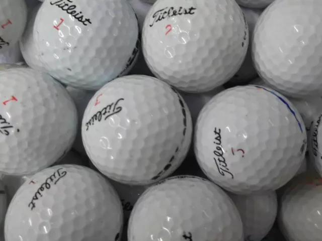 12 Titleist Dt.trusoft Golf Balls - Pearl / Grade A Condition 3