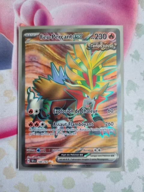 Carte Pokémon Feu-Perçant Ex FA 188/162 EV5 Forces Temporelles FR