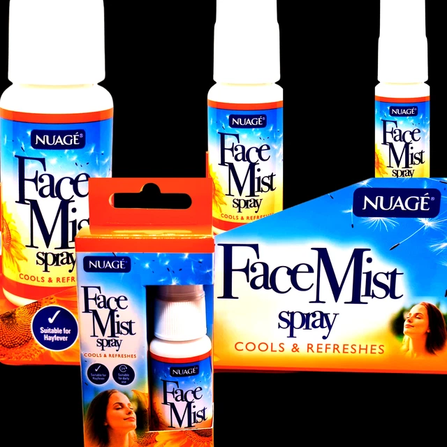 &RELIEVE HAY FEVER Symptoms with Nuage Hayfever Face Mist Spray 3 Boxes £9.99 PicClick UK
