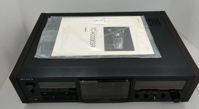 Notice platine cassette Sony TC-FX211🎧 - Photo, audio & vidéo