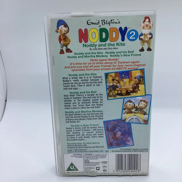 Noddy Rtp2 NODDY 2 - Noddy And The Kite (VHS/H, 1997) £16.14 - PicClick UK