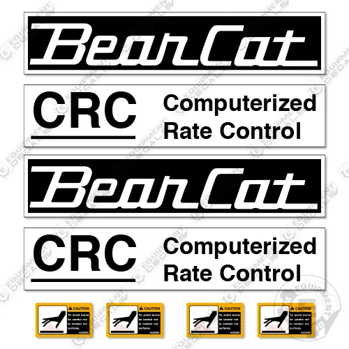 Bear Cat Decal Kit Asphalt Distributor - 7 YEAR OUTDOOR 3M VINYL!