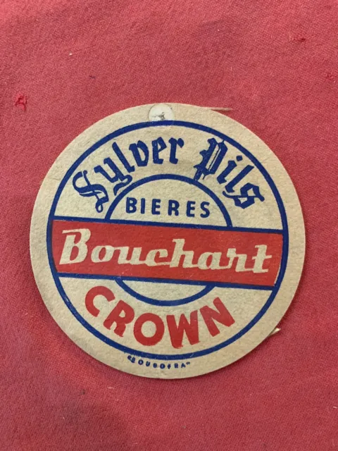 Ancien Sous-Bock - Sylver Pils Bieres Bouchart Crown Soubofra