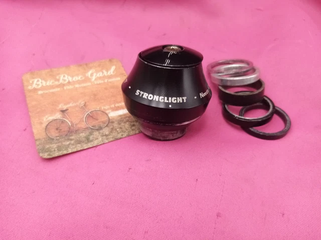 NOS Jeu De Direction TANGE Professional (noir) – 25x1 – Années 80 – Vélo Ancien