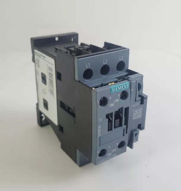 Siemens Sirius LEN00C003277B 277V 30A 15HP Lighting Contactor