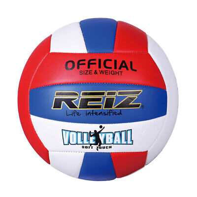 Ballylelly REIZ Professional Soft PU Pallavolo Palla da Allenamento per Competizione Uomo Donna Peso Ufficiale Soft Touch Pallavolo Sfera 