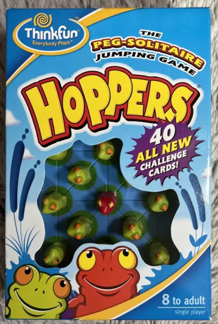 Hoppers Logic Game Strategy Board Games Children's Frog Game Jump