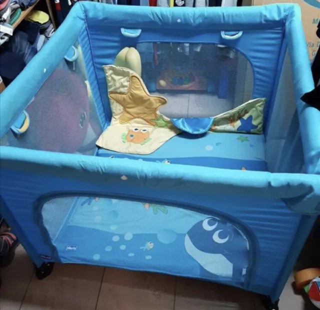 CHICCO BOX OPEN Sea Dreams - Box Pieghevole Oceano per Bambini