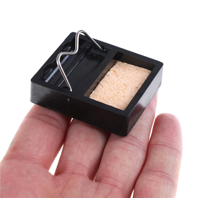 Soldering Iron Gun Stand Holder Support Station Metal Base With Solder Sponge Wa