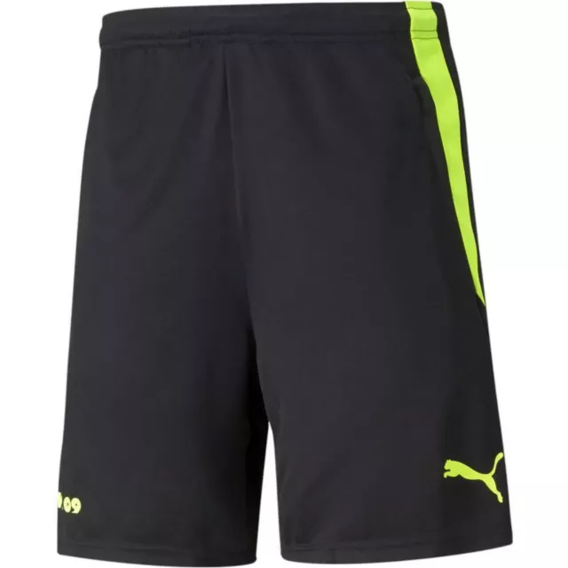 BVB Borussia Dortmund Black Football Training Shorts 2021/22 BNWT Puma S