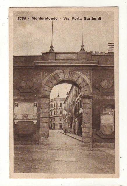 cartoline Monterotondo(Grosseto),via porta Garibaldi