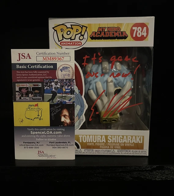 Signed Funko Pop! Animation: My Hero Academia - Tomura Shigaraki #784