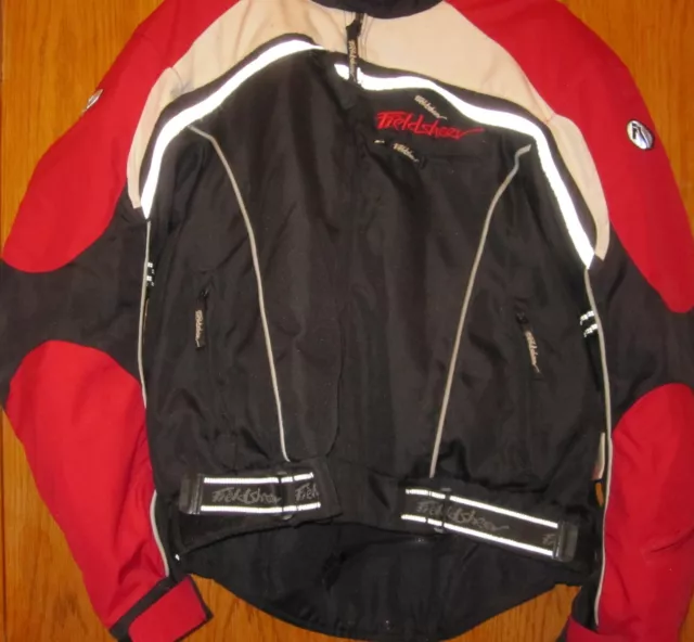 Fieldsheer 2Xl Motorcylce Jacket With Armor Plate In Back And Separate Liner