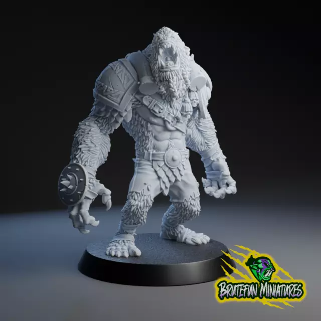 Yeti - big guy/Star player Fantasy Football- Designed By Brutefun