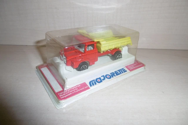Ancienne Miniature Majorette Scania Benne 205 - Échelle 1/100e - Occasion TBE