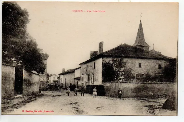 SERRES  - Meurthe et Moselle - CPA 54 - village - vue interieure