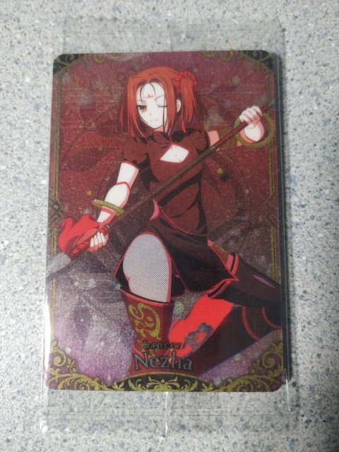 Fate Grand Order FGO Vol. 6 - Nezha Lancer Wafer Card R15