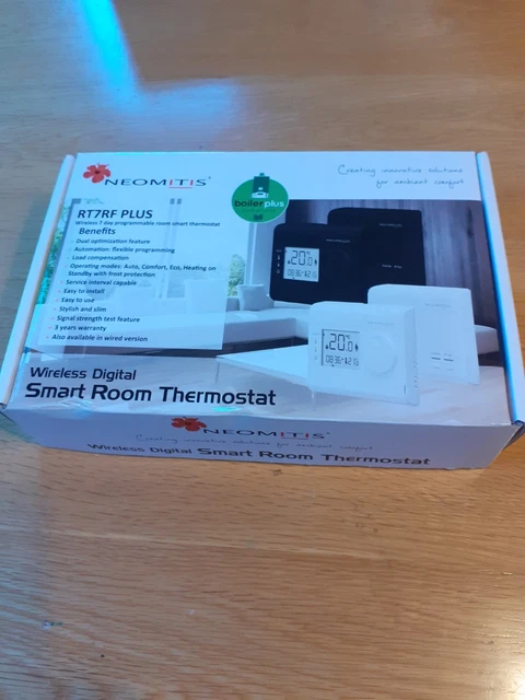 NEOMITIS RT7RF PLUS 7 Day Programmable Wireless Thermostat + receiver  £36.00 - PicClick UK