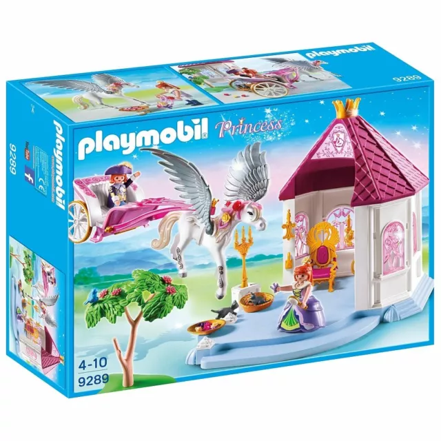 Playmobil Princess 5063 château de princesse avec Pegasus - Château fort  Playmobil