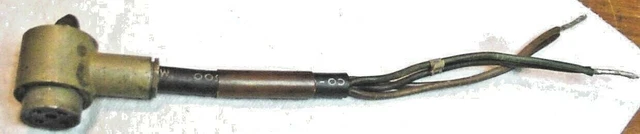 NOS 4 Pin Pwr CABLE CX-4720/VRC 1 FT MILITARY RADIO MT-1029 AM-1780/AMPLIFIER