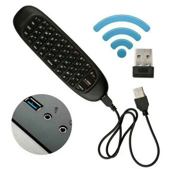 Mini 2.4G Remote Control Wireless Keyboard Air Mouse Android Smart For PC Z5I2