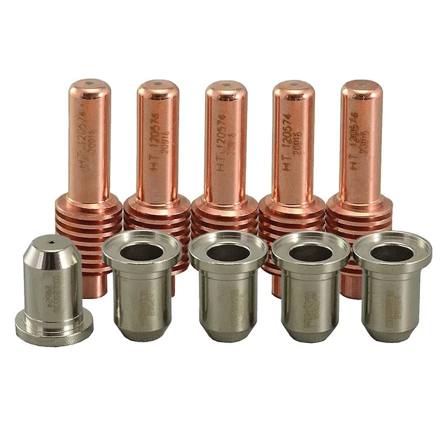 Ugello al plasma elettrodi al plasma ricambi affidabili 10x/set accessori