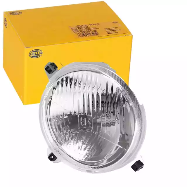 HELLA Faro Halógeno 135mm Redondo 12V Izquierda Derecha Abblend-& Carretera 1L3