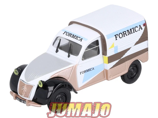 NOREV 1/43 - Miniature citroen 2cv Citroën 2CV AZU Fourgonnette Oceanic bleu État neuf - Collection