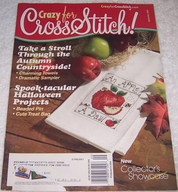 Crazy for Cross Stitch! Magazine September 2004