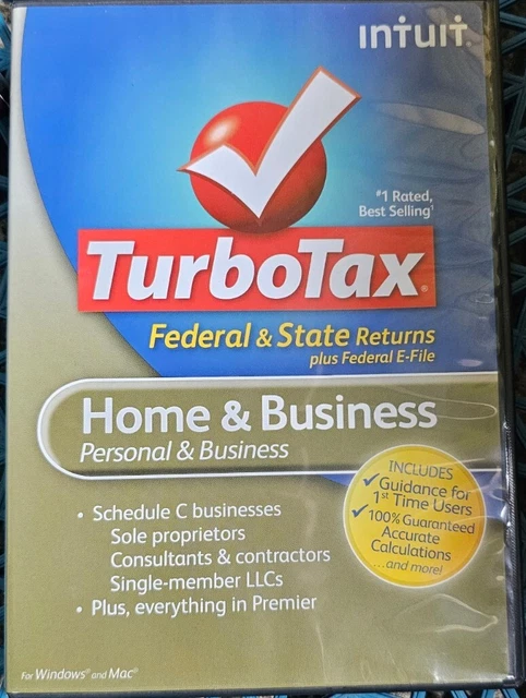 2011 TurboTax Business Corporations LLCs (CD) Intuit Windows - Free shipping