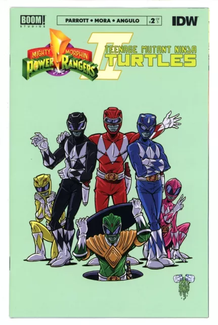 Mighty Morphin Power Rangers / Teenage Mutant Ninja Turtles II #2 Boom! Studios