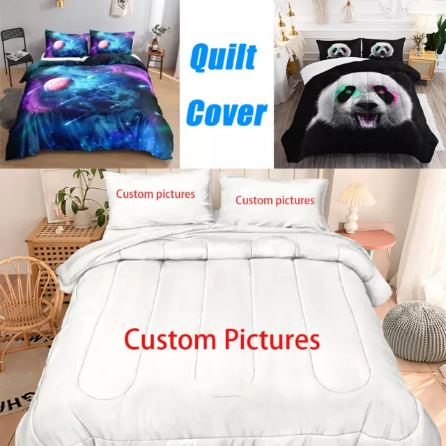 Customize The Quilt With Your Favorite Pattern Down Quilt Twin Queen Bedding Set