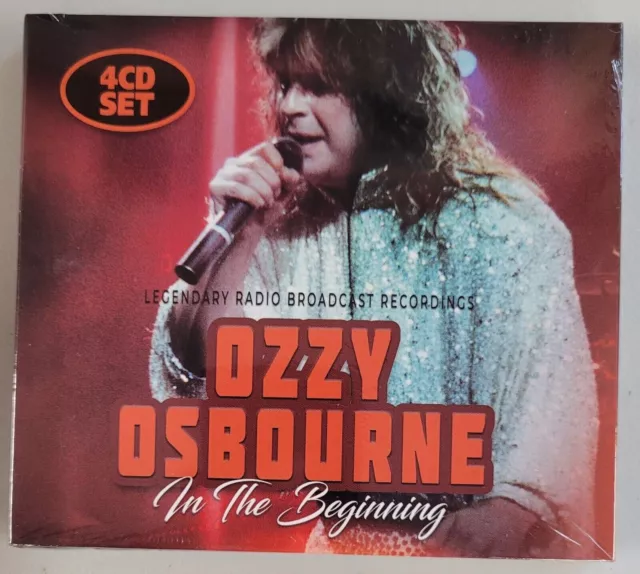 Ozzy Osbourne In The Beginning Legendary Radio Broadcast Recordings 4 CD Set