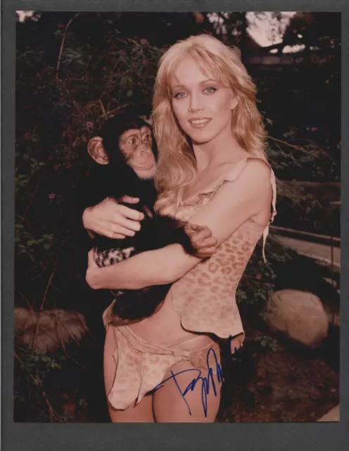 Tanya Roberts - Signed Autograph Color 8x10 Photo - Charlie's Angels