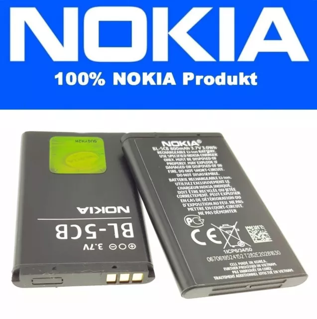 Nokia BL-5CB Akku Battery Akkumulátor Baterija Nokia 6230/6230i/5130 XpressMusic