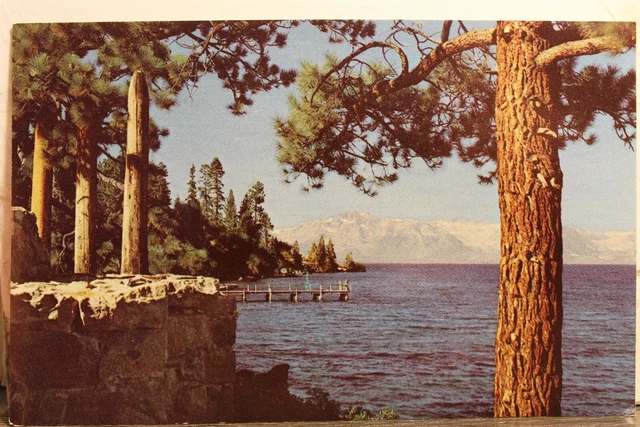 California CA Lake Tahoe Postcard Old Vintage Card View Standard Souvenir Postal