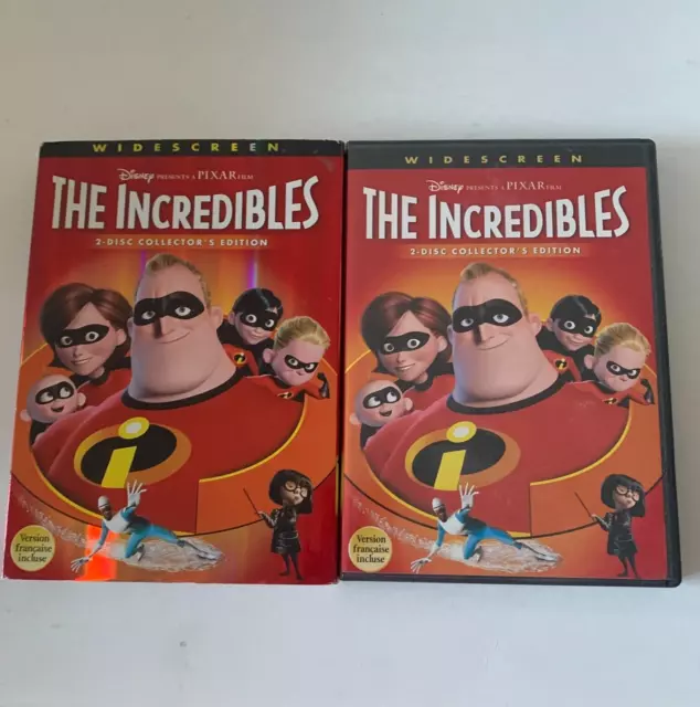 THE INCREDIBLES (DVD, 2003, 2-Disc Set, Widescreen) $4.51 - PicClick