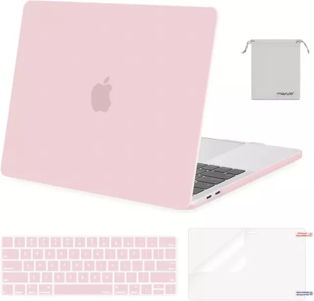 Plastic Hard Shell&Keyboard Cover&Screen Protector&Storage Bag Macbook Pro 13 In
