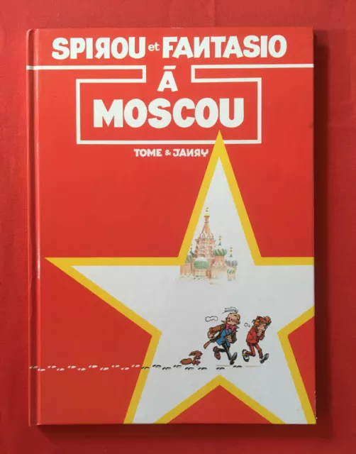 Spirou Fantasio 42 A Moscou Tome Janry France Loisirs Réédition Bon Etat Bd