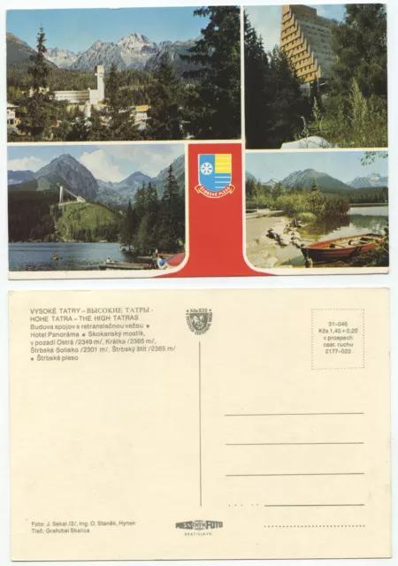 16476 - Strbske Pleso - Vysoke Tatry - Hohe Tatra - alte Ansichtskarte