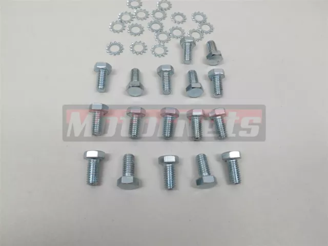 GM TURBO TH350 TH400 Powerglide TRANSMISSION PAN BOLTS Chevy Ford Dodge Rod