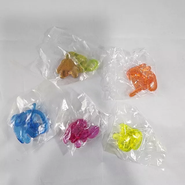 5 Mini Sticky Hands, 3", Great For Parties, Vending, Carnivals, Redemption