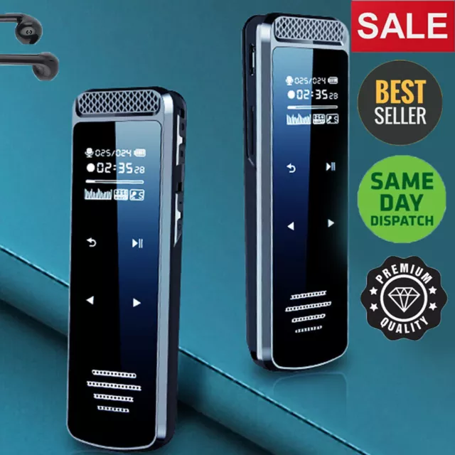 Mini Portable Digital Audio/Sound/Voice Recorder Dictaphone MP3 Player USB 0.8"