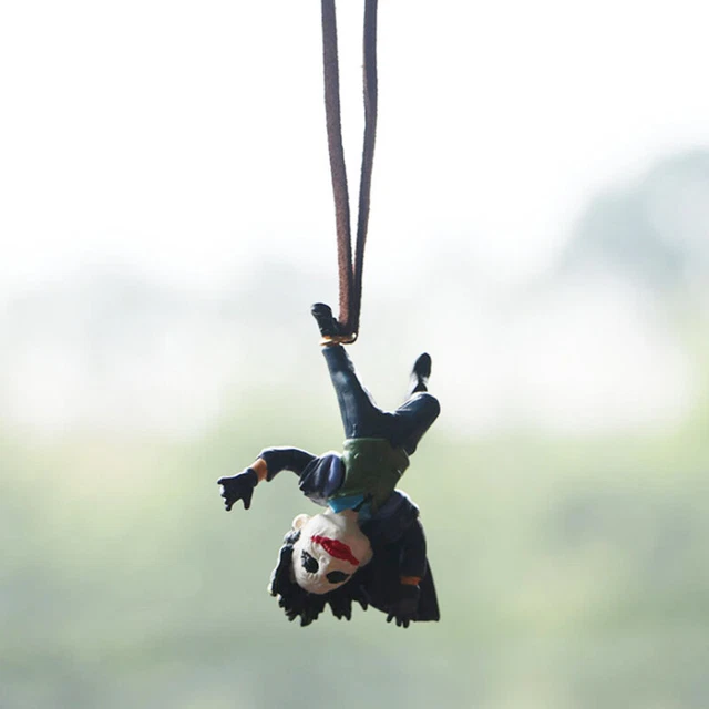 Car Interior Decoration Personality Pendant The Joker Model Rearview Decorat-xd