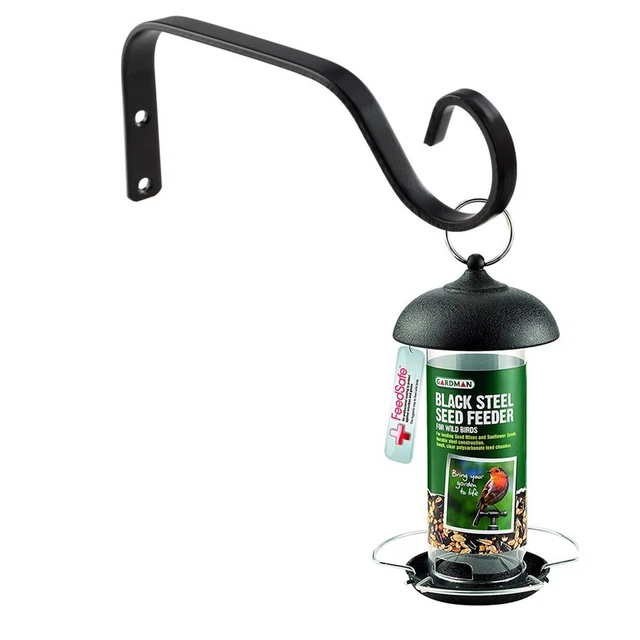 Blumentopfhaken Garten Haken Korb Pflanze 1/2 STÜCK 185 * 84 Mm Aufhängen