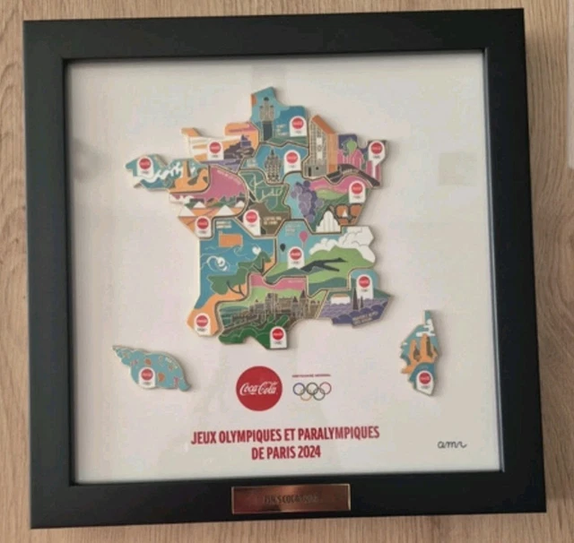 PINS JEUX OLYMPIQUES Paris 2024 Coca Cola Olympics Games EUR 25,00