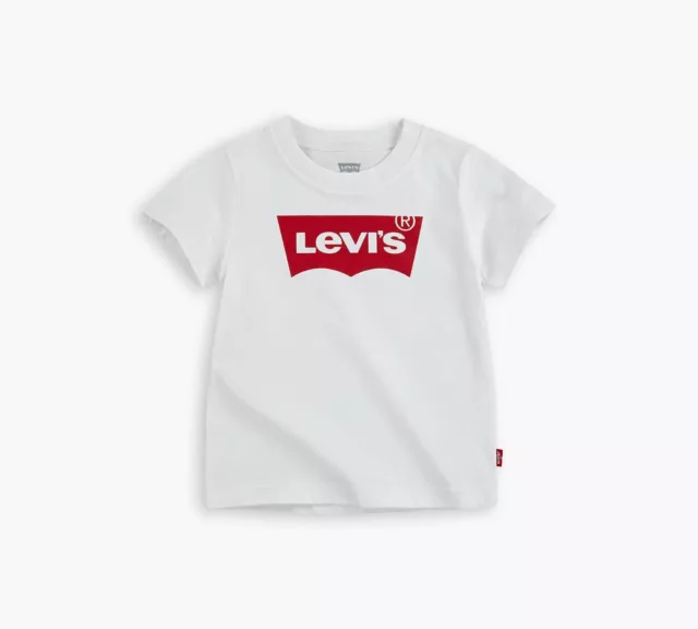 Levis® Toddler Boys Batwing Logo Graphic-Print Cotton T-Shirt NWT 3T